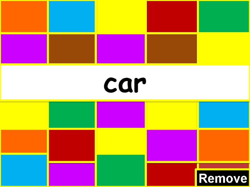 Remove car